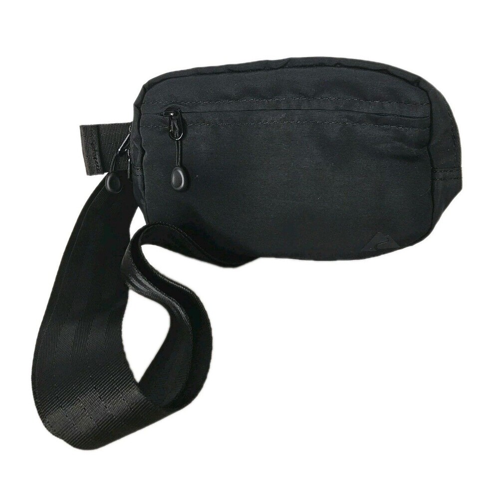 Womens Black Cross Body/ Adjustable Waist Bag Belt Bag